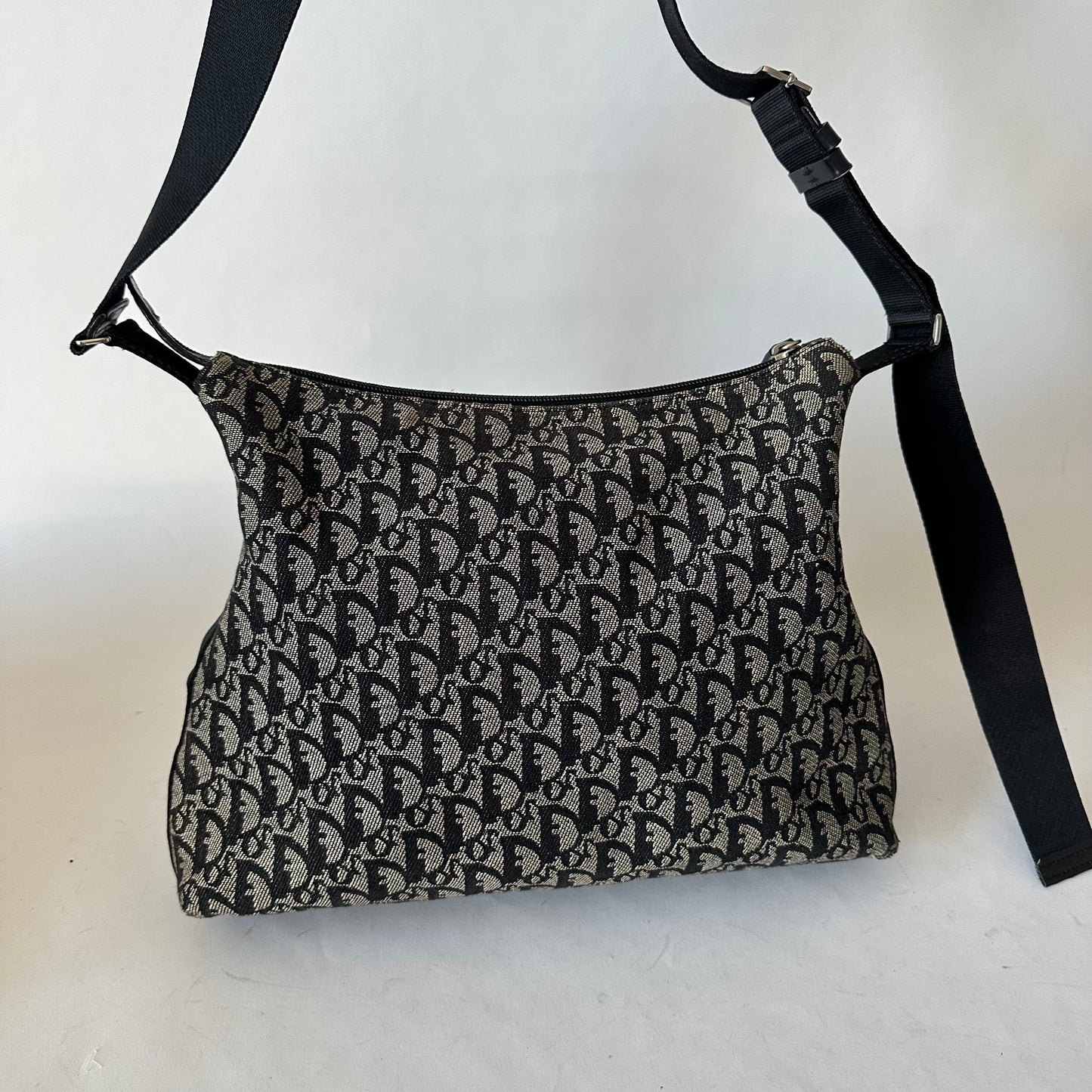 Christian Dior Black Trotter Crossbody Bag