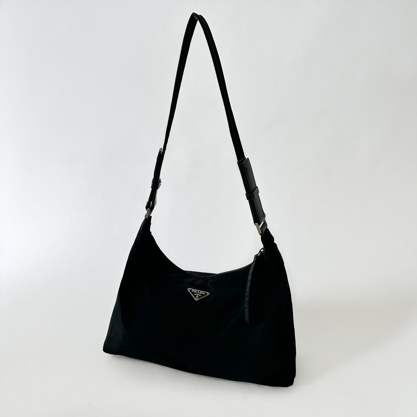 Prada Black Nylon Shoulder Bag