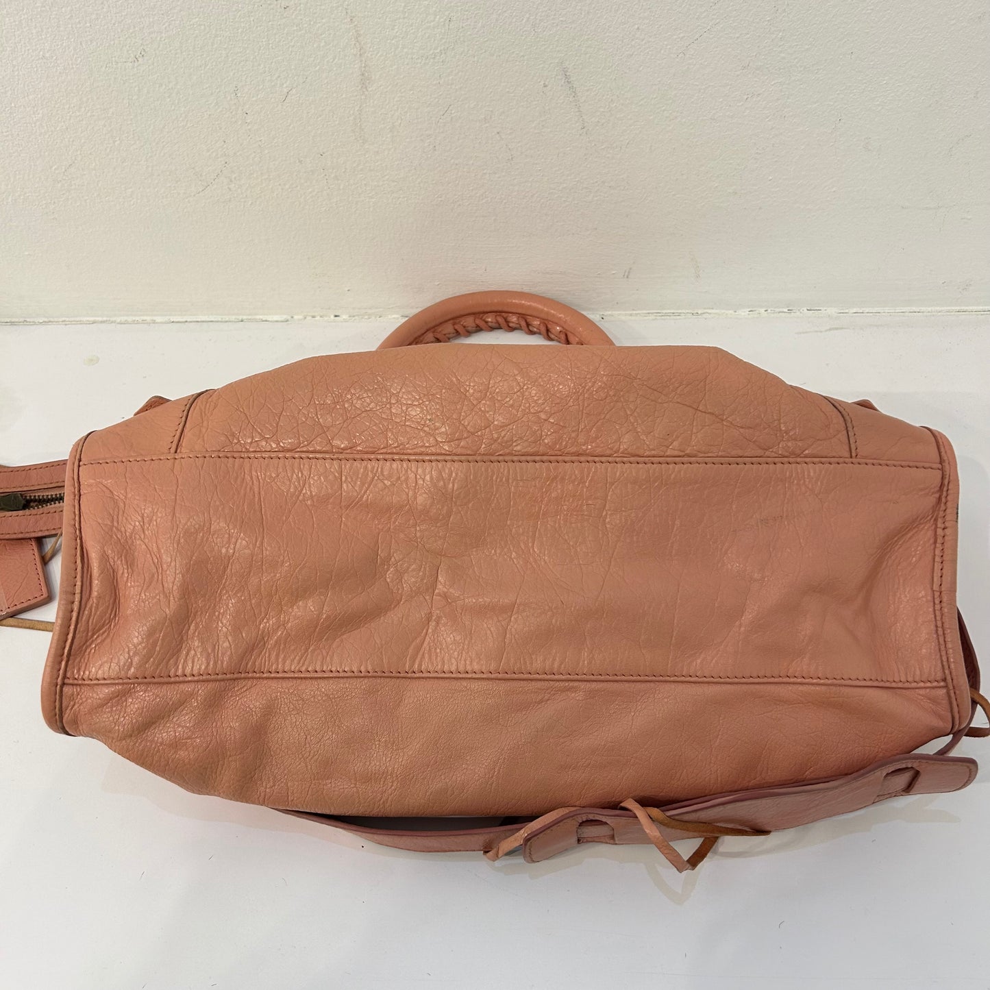 Balenciaga Pink Leather 2 Way City Bag