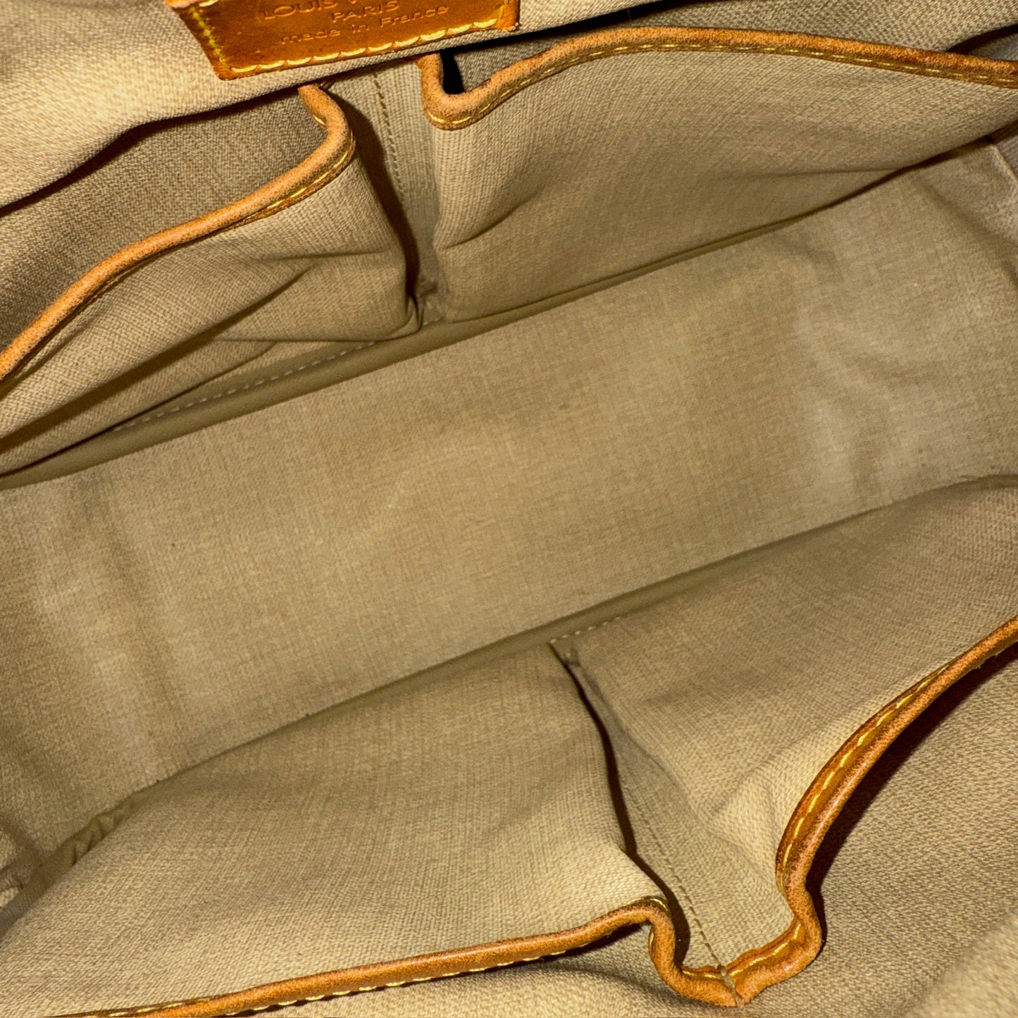 Louis Vuitton Brown Monogram Trouville Top Handle Bag