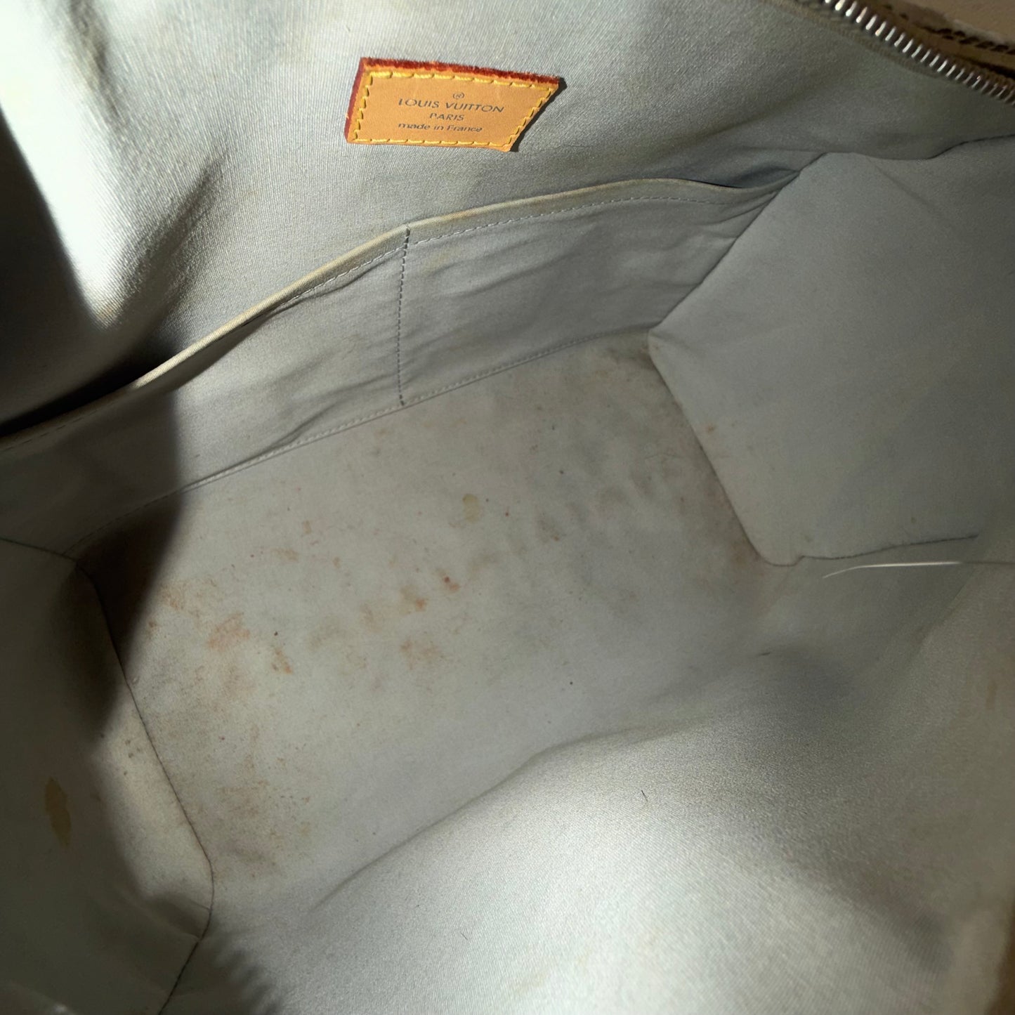 Louis Vuitton Mirror Silver Speedy 35 Boston Bag