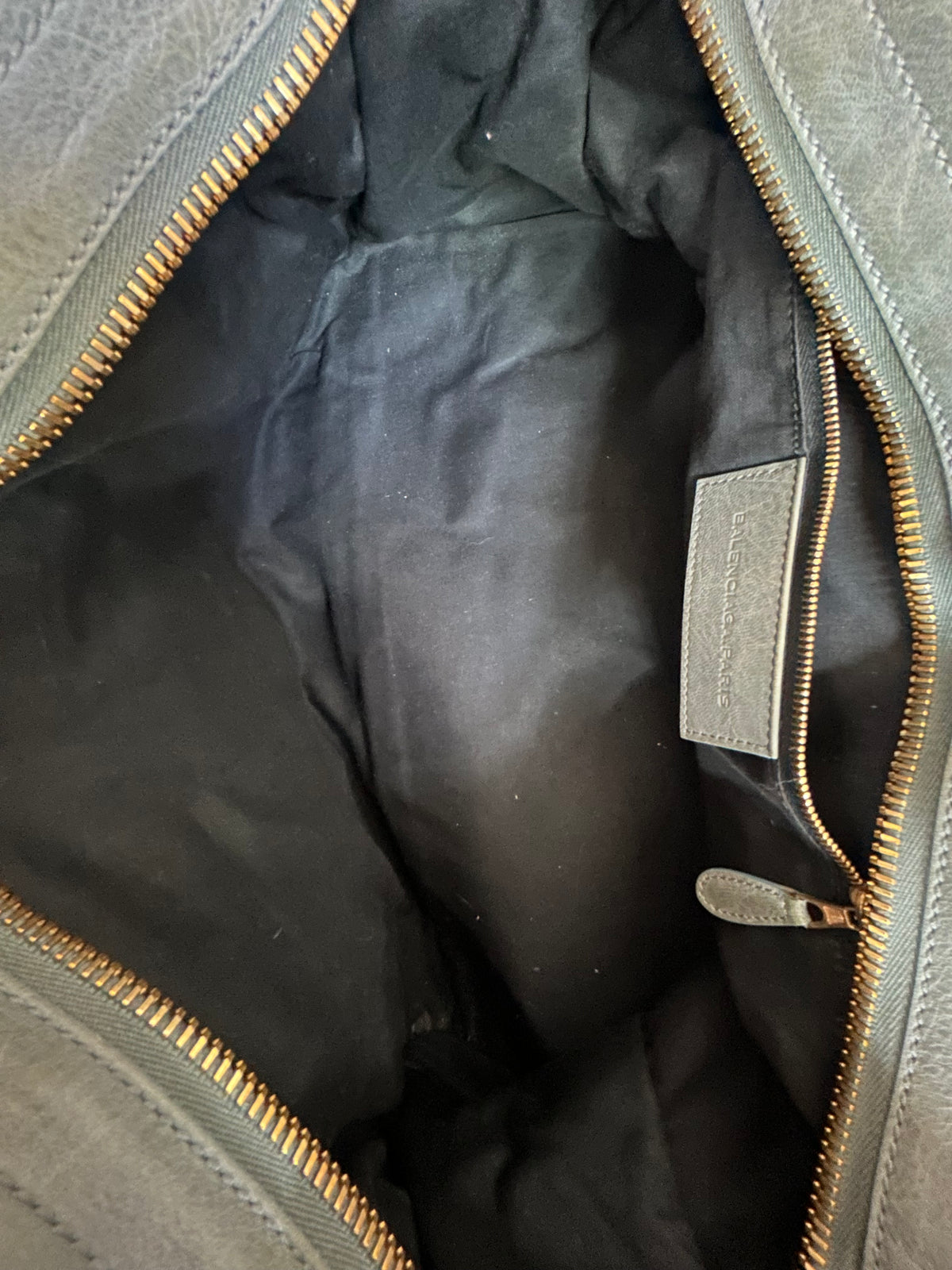 Balenciaga Light Blue Leather "Part-Time" w/ Giant GHW