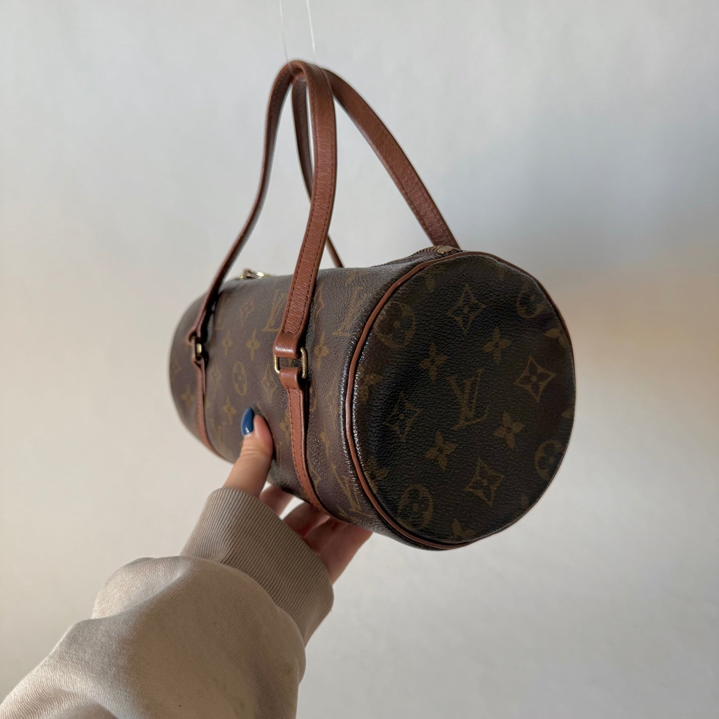 Louis Vuitton Brown Monogram Papillon 26