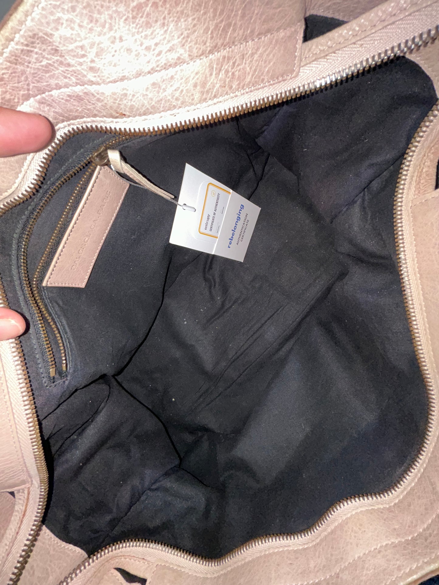 Balenciaga Beige Part Time City Bag