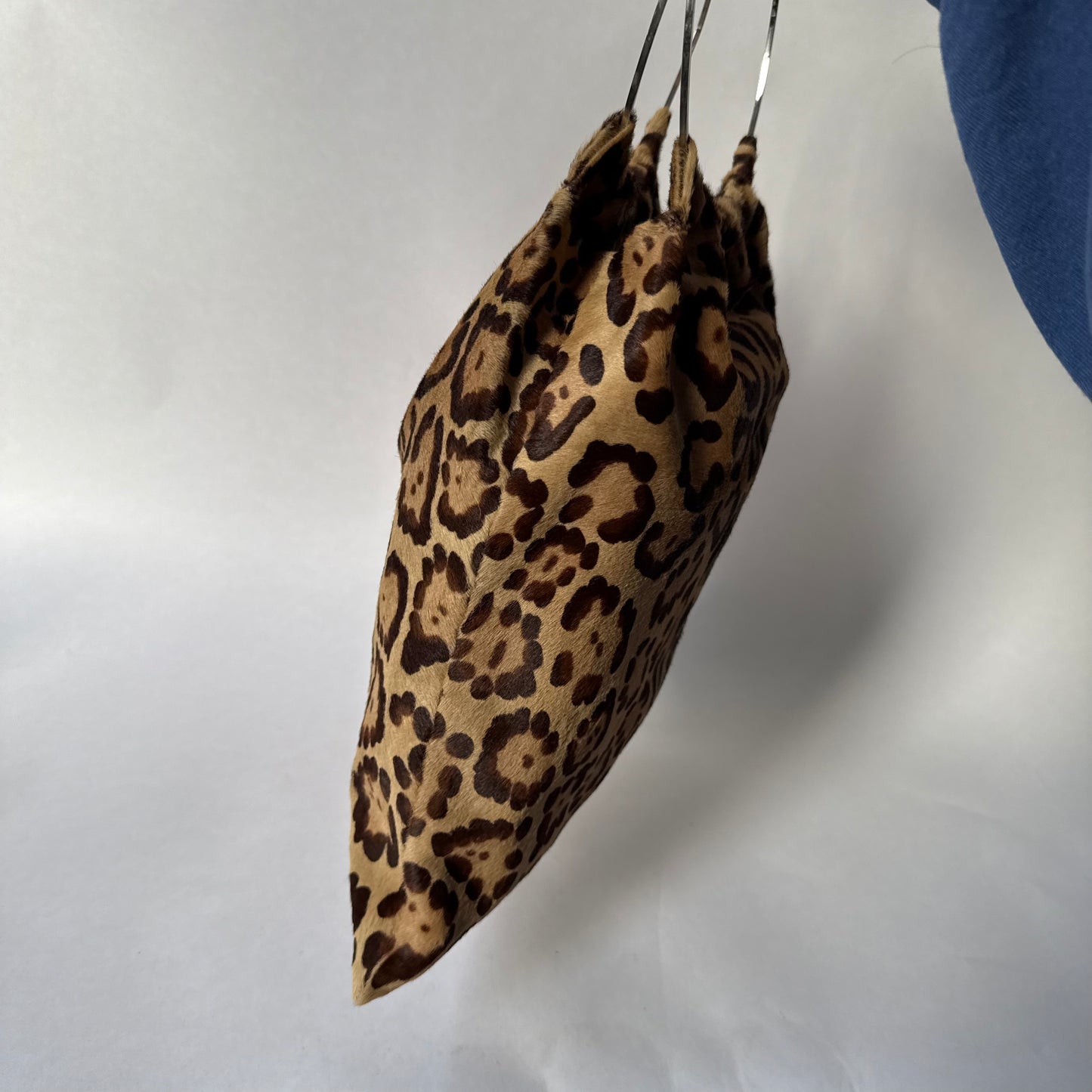 Fendi Brown Multicolored Ponyhair Tote Bag