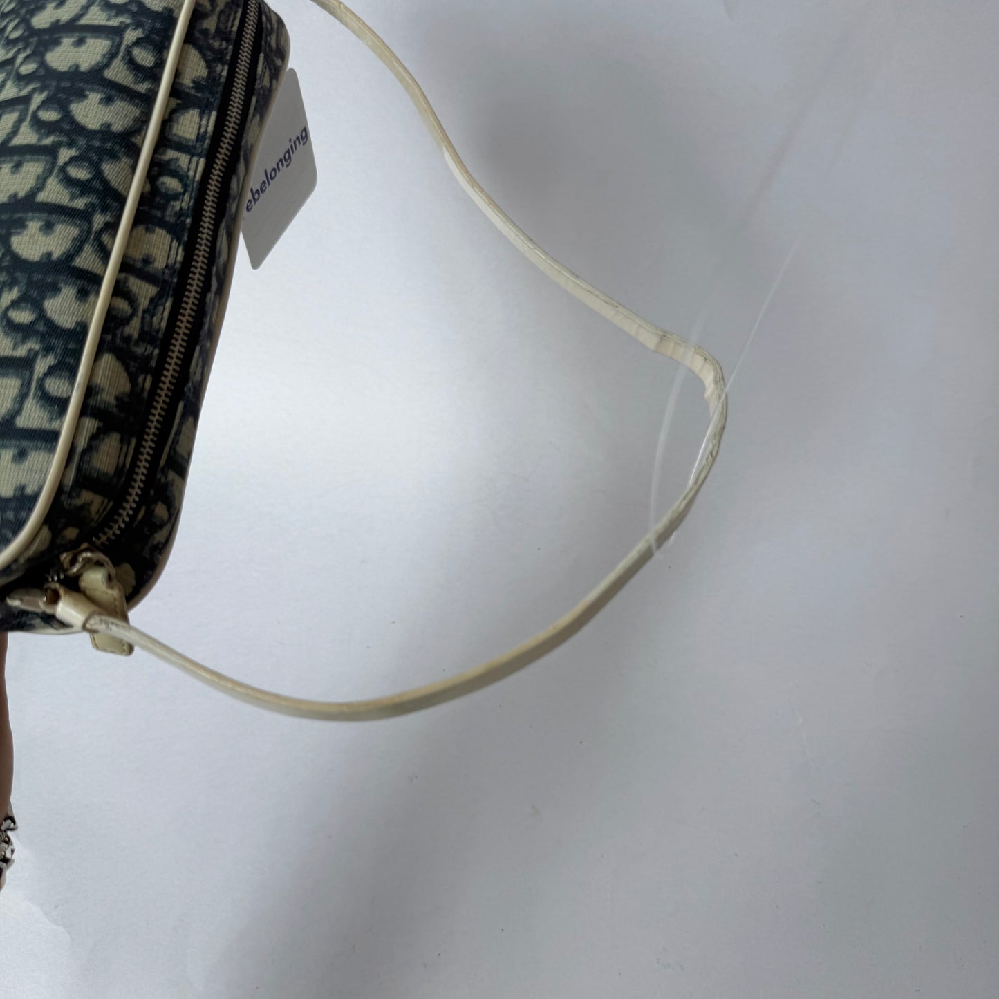 Christian Dior Blue Trotter #1 Pochette Shoulder Bag
