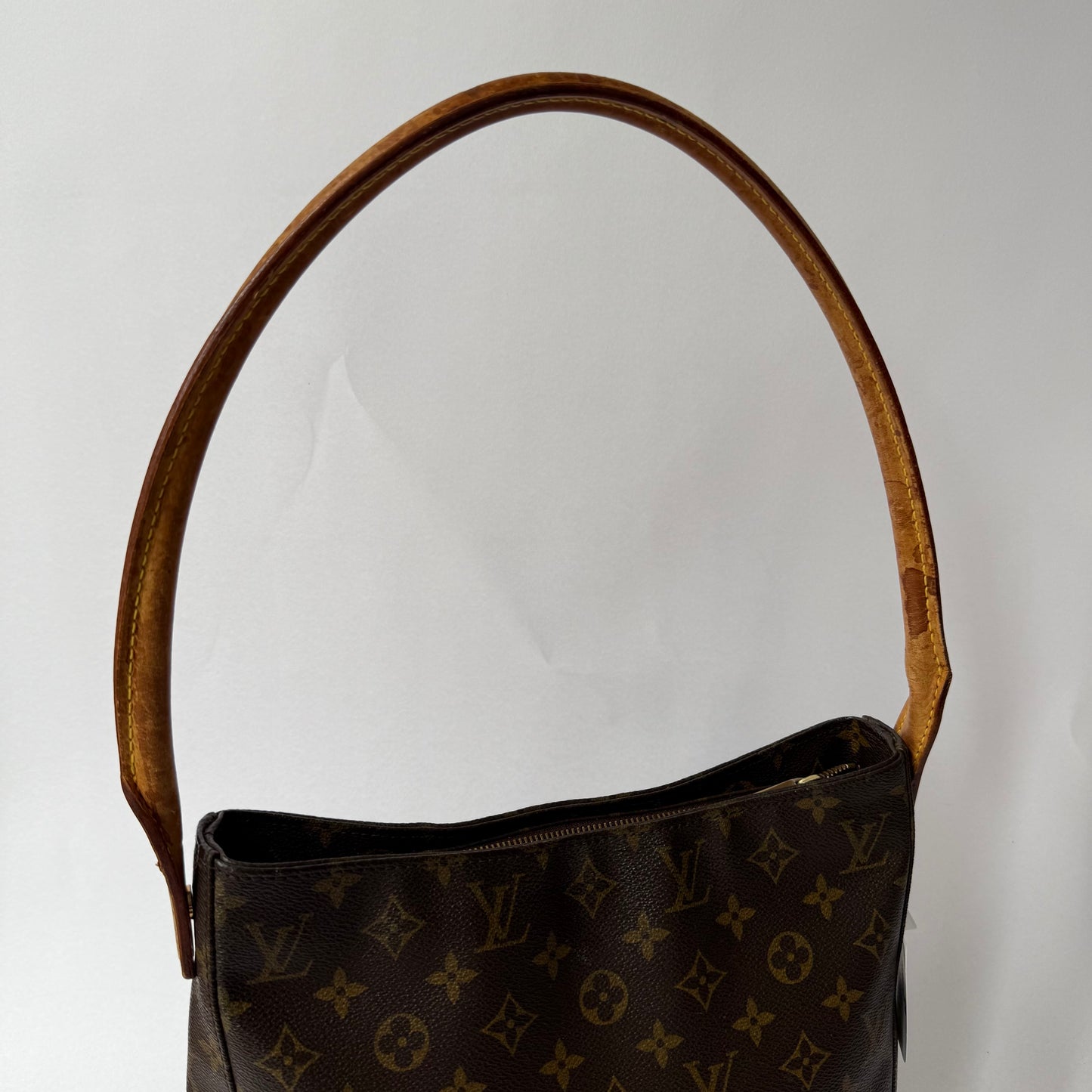Louis Vuitton Brown Monogram Looping GM Shoulder Bag