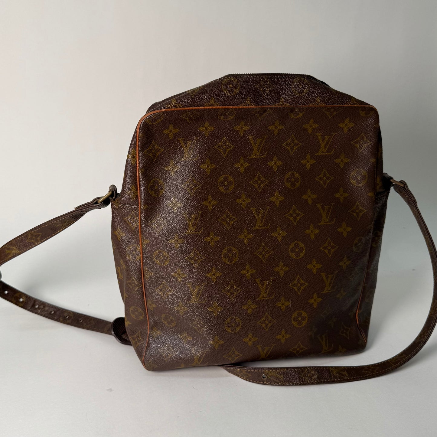 Louis Vuitton Brown Monogram Large Marceau Crossbody