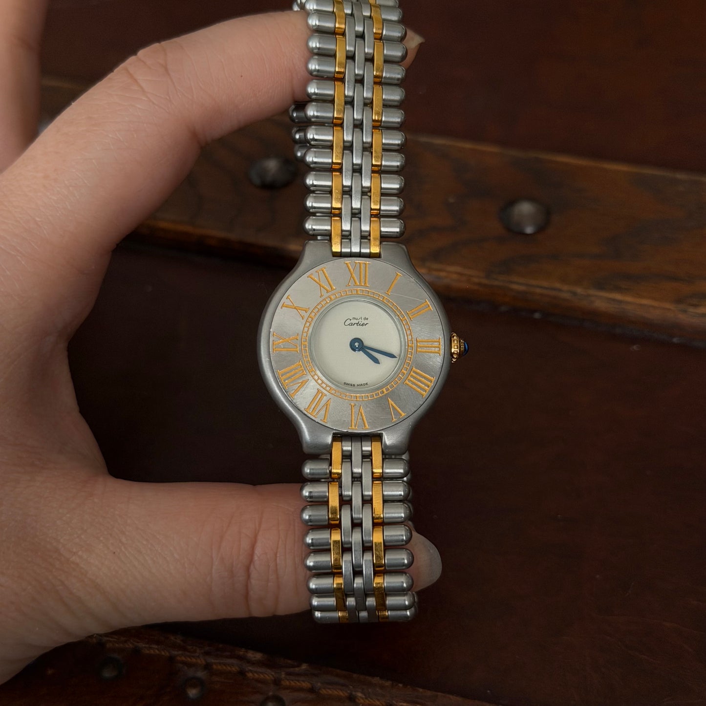 Cartier Must De 21mm Two-Tone Watch