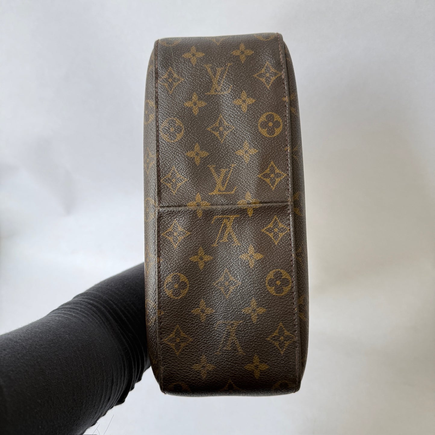 Louis Vuitton Brown Monogram Looping GM Shoulder Bag