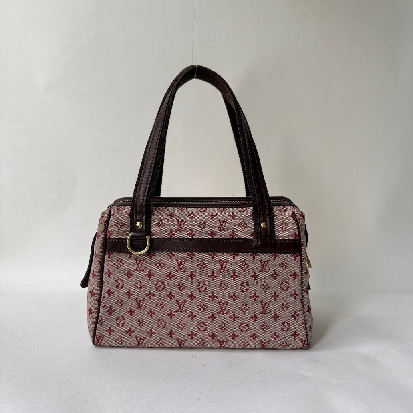 Louis Vuitton Red Monogram Minilin Josephine Bag
