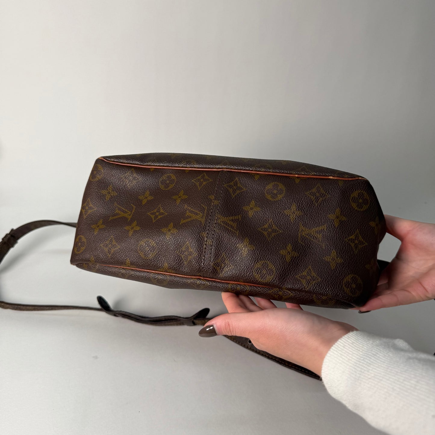 Louis Vuitton Brown Monogram Large Marceau Crossbody