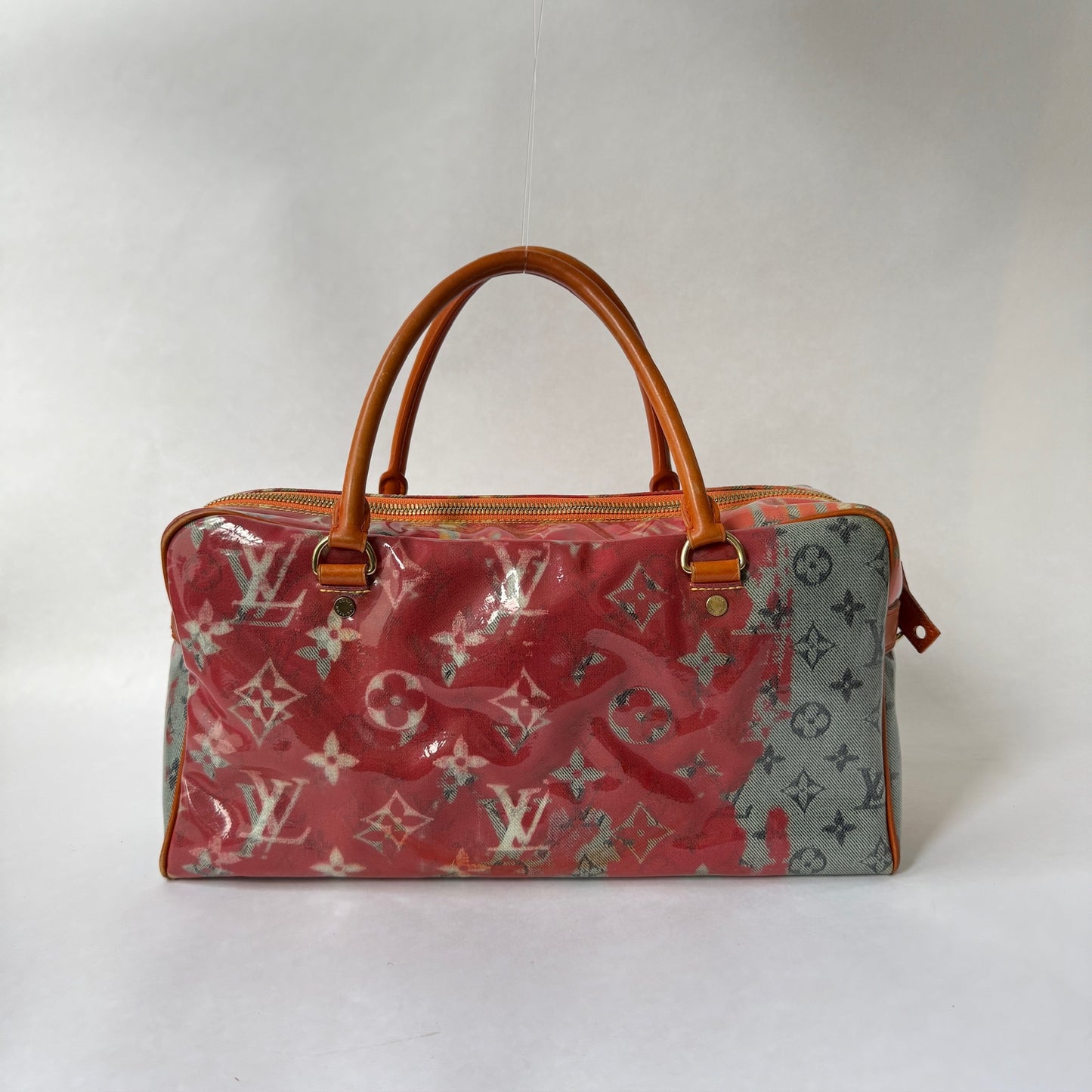 Louis Vuitton x Richard Prince Multicolored Monogram Pulp Weekender PM