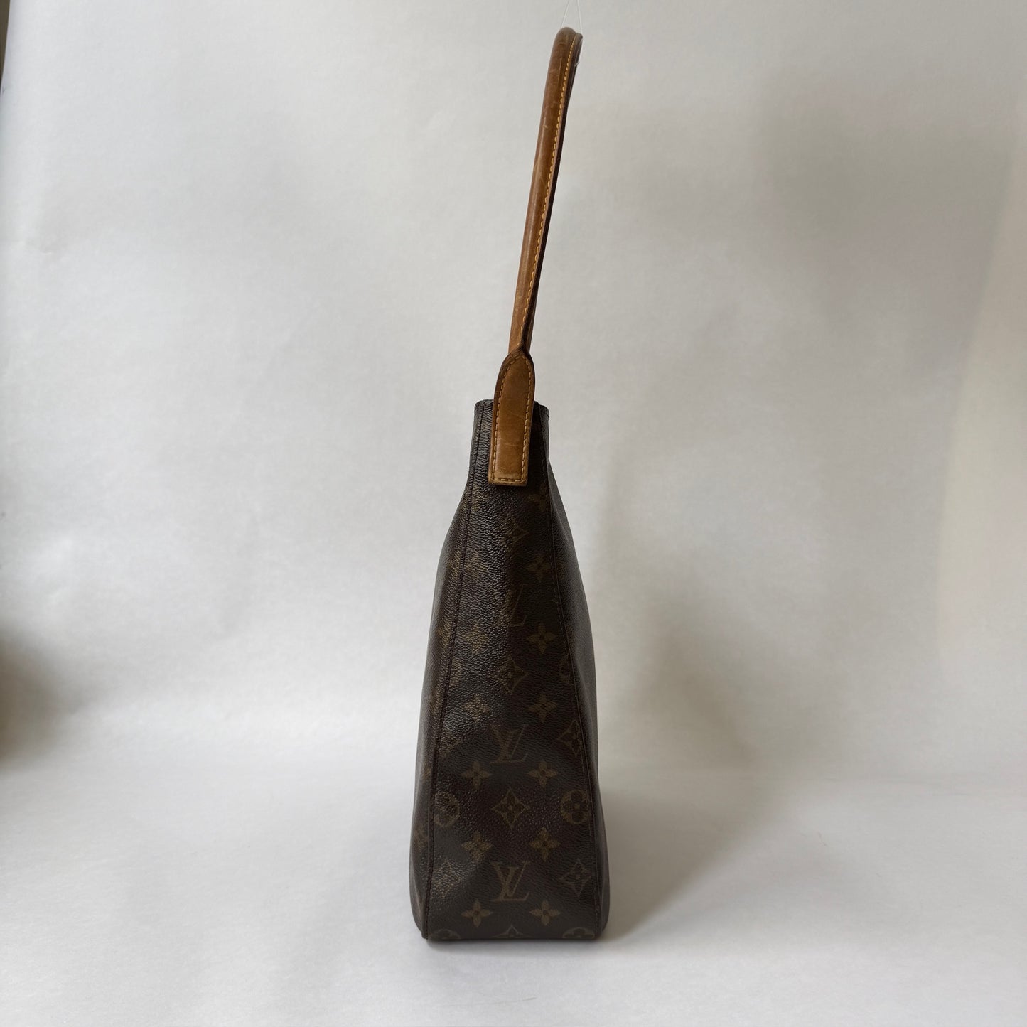 Louis Vuitton Brown Monogram Looping GM Shoulder Bag