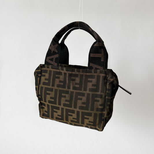 Fendi Brown Zucca Mini Bag