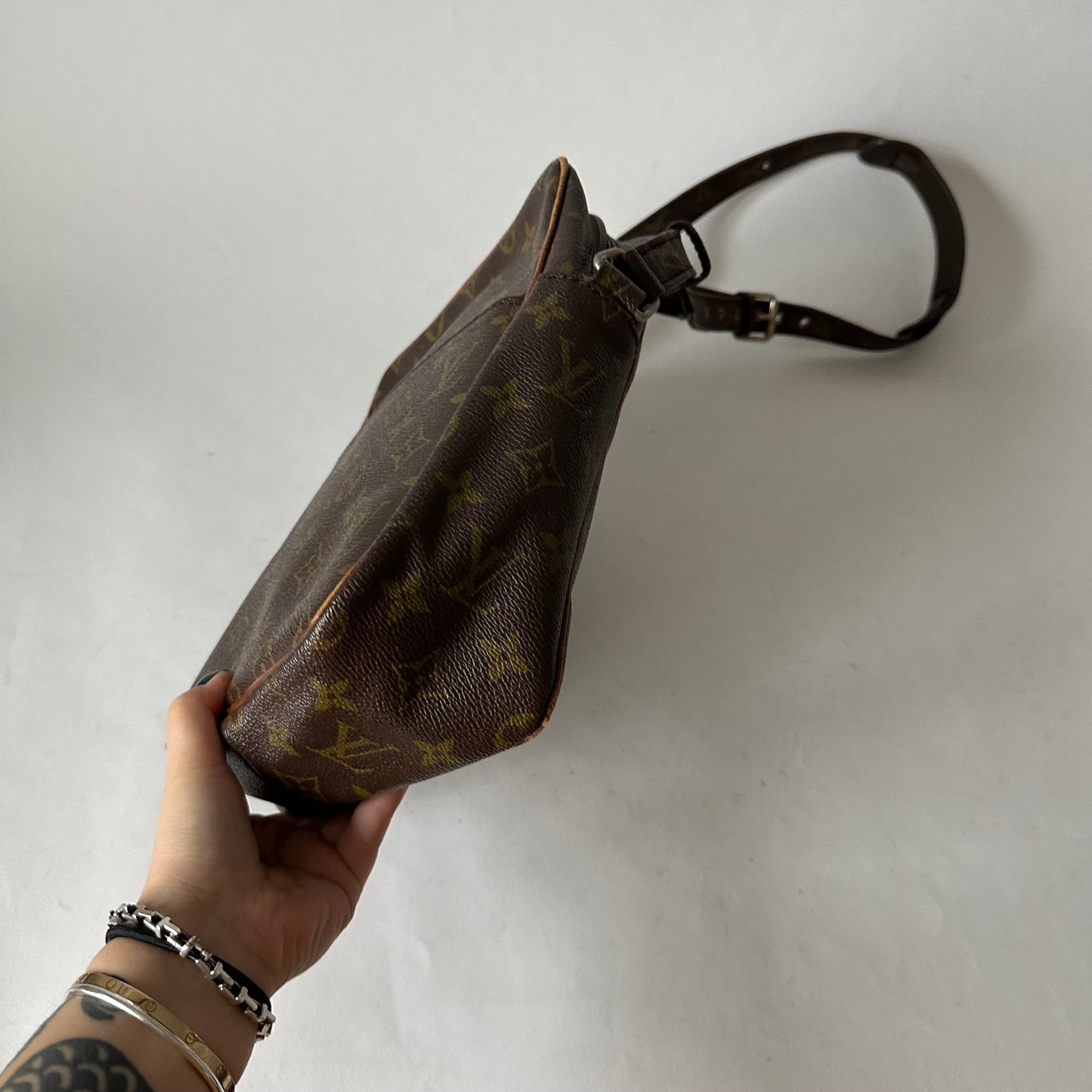 Louis Vuitton Brown Marceau Monogram Crossbody Bag