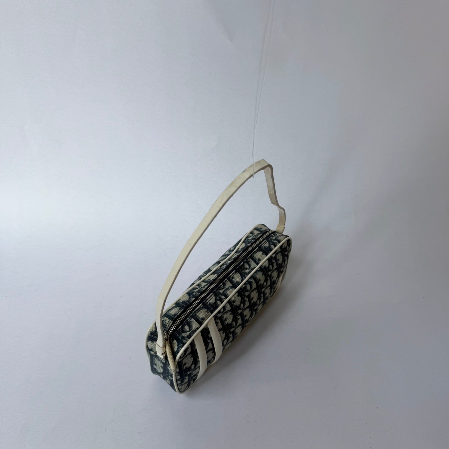 Christian Dior Blue Trotter #1 Pochette Shoulder Bag