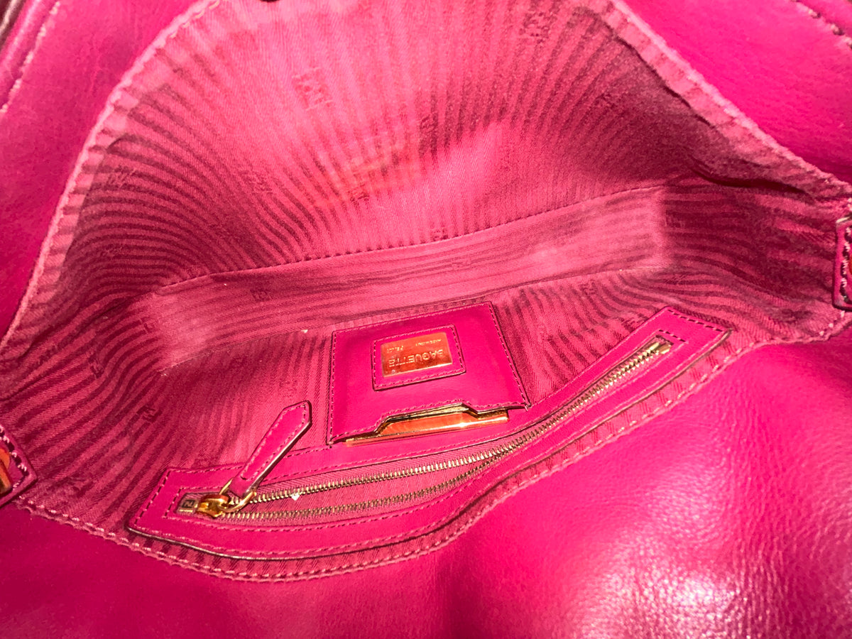 Fendi Dark Red Baguette