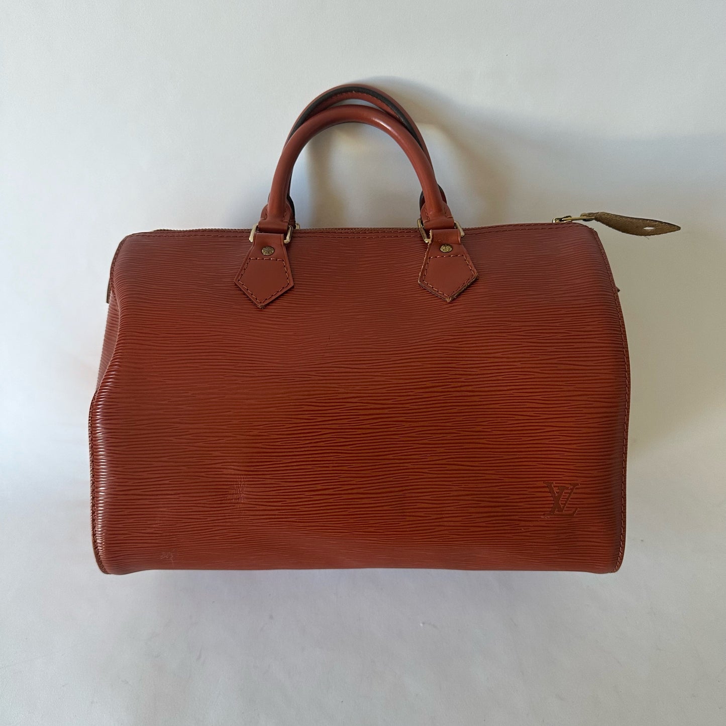 Louis Vuitton 1995 Kenyan Fawn Epi Leather Speedy 30