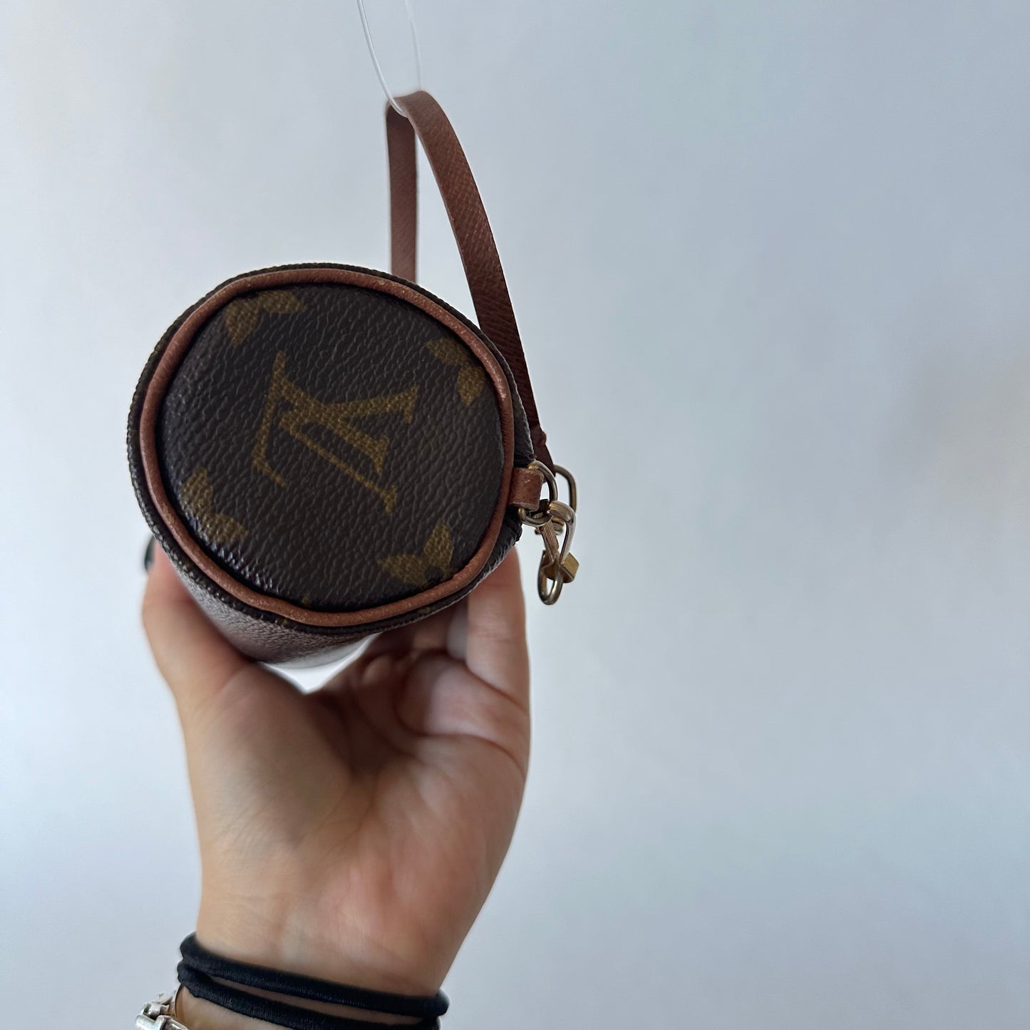 Louis Vuitton Brown Classic Monogram Mini Papillon Pochette