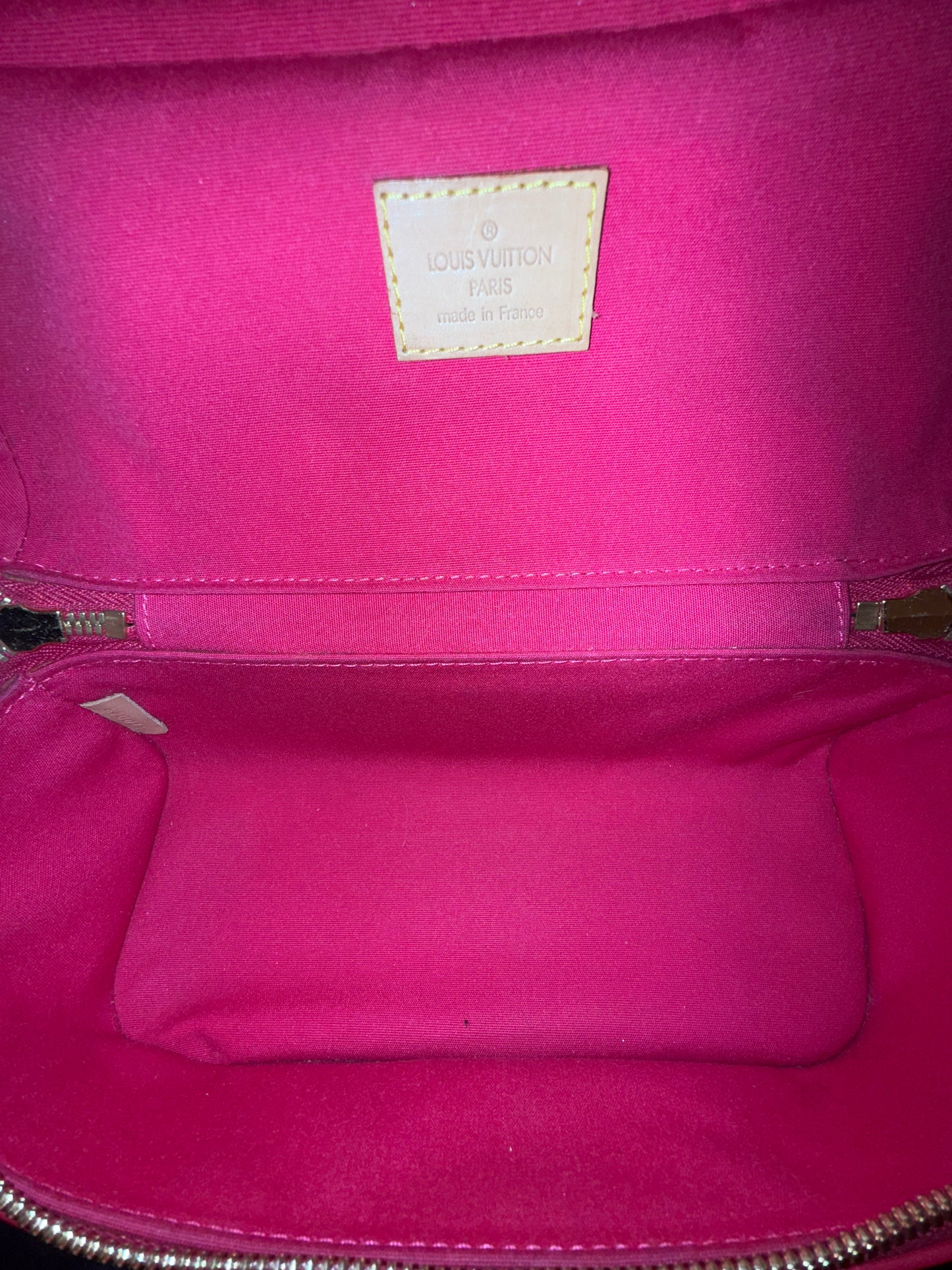 Louis Vuitton Pink Vernis Monogram Sullivan Horizontal PM Handbag