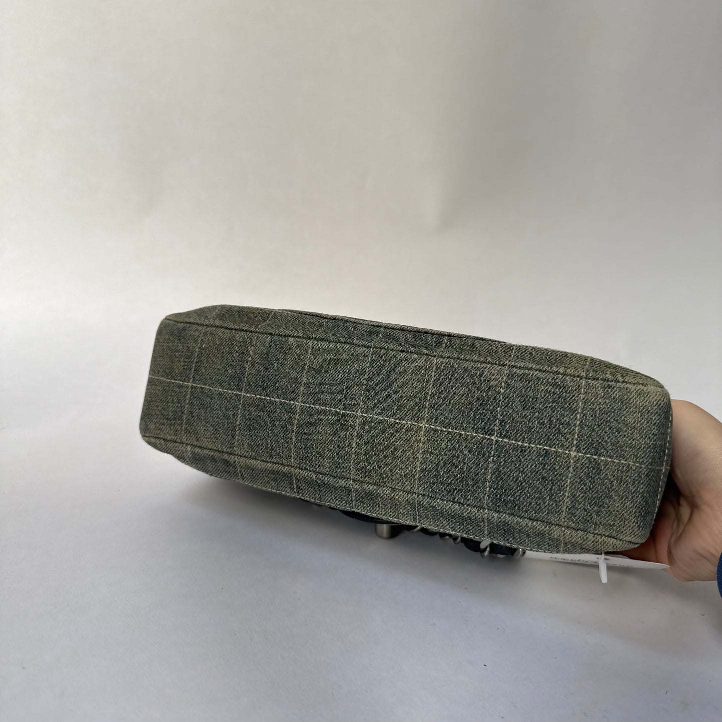 Chanel Denim Chocolate Bar Medium Flap