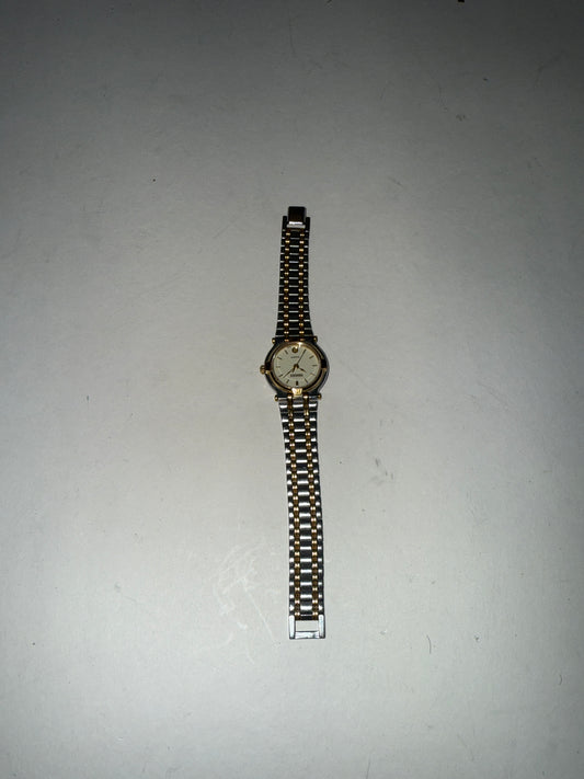 Gucci Gold Two Tone White Dial Watch