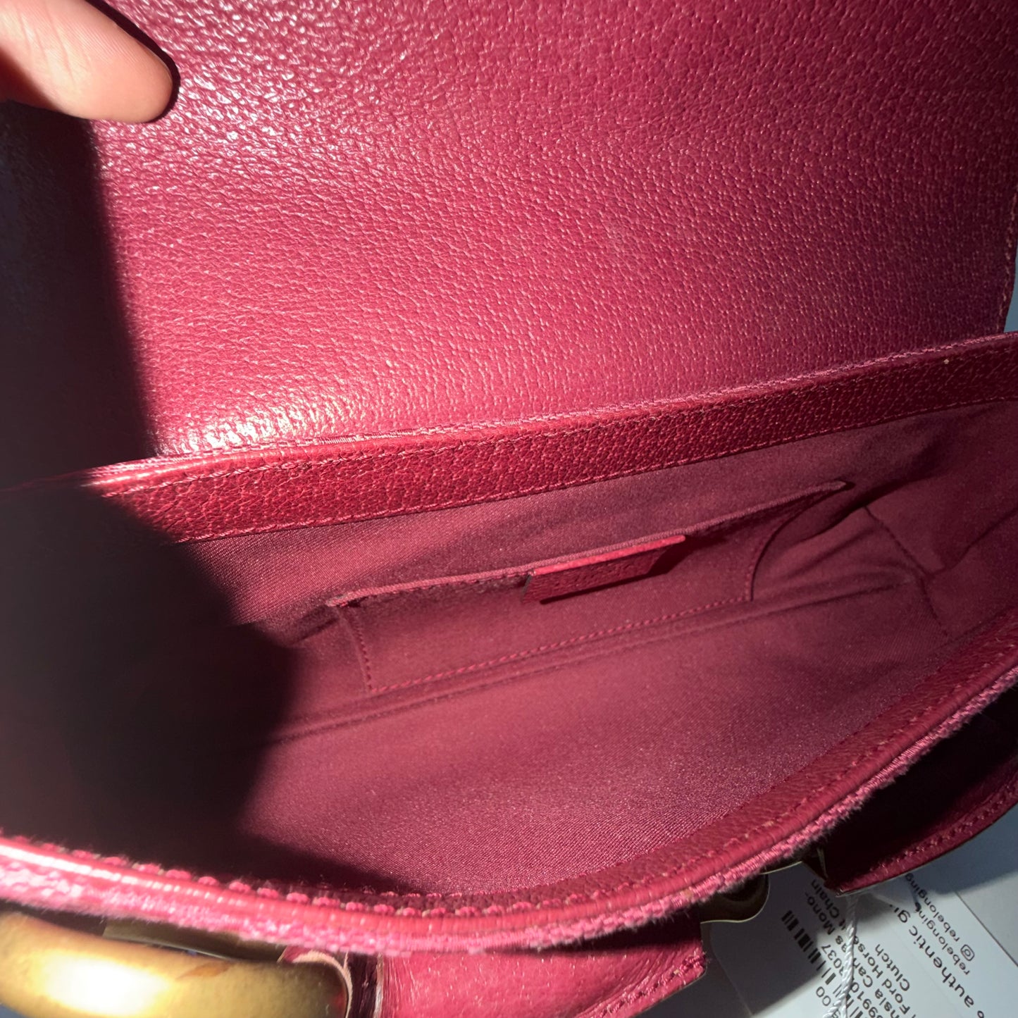 Gucci 2004 Fuchsia Canvas Monogram Tom Ford Horsebit Chain Clutch