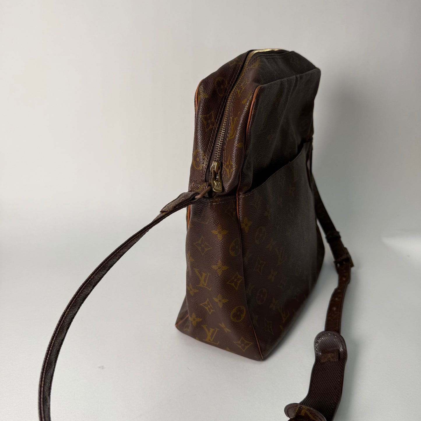 Louis Vuitton Brown Monogram Large Marceau Crossbody