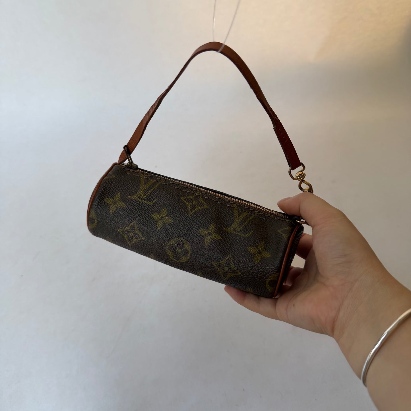 Louis Vuitton Brown Monogram Mini Papillon Pochette