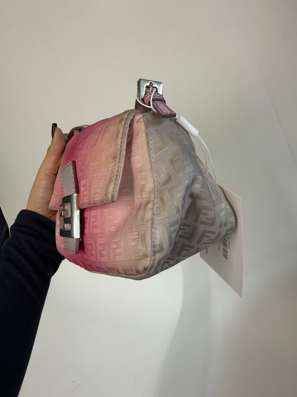 Fendi Ombre Pink Zucchino Mini Mama Baguette