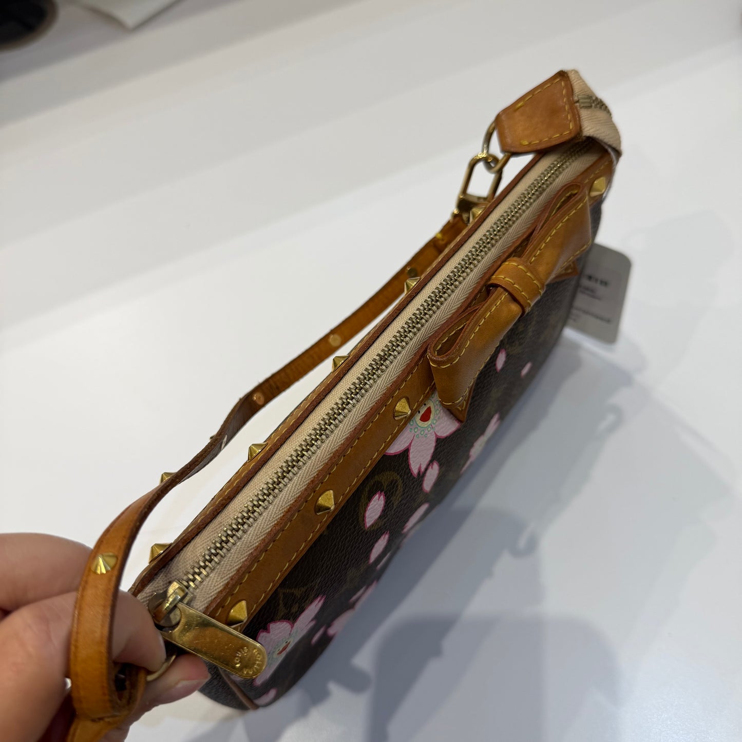 Louis Vuitton x Murakami Cherry Blossom Brown Pochette