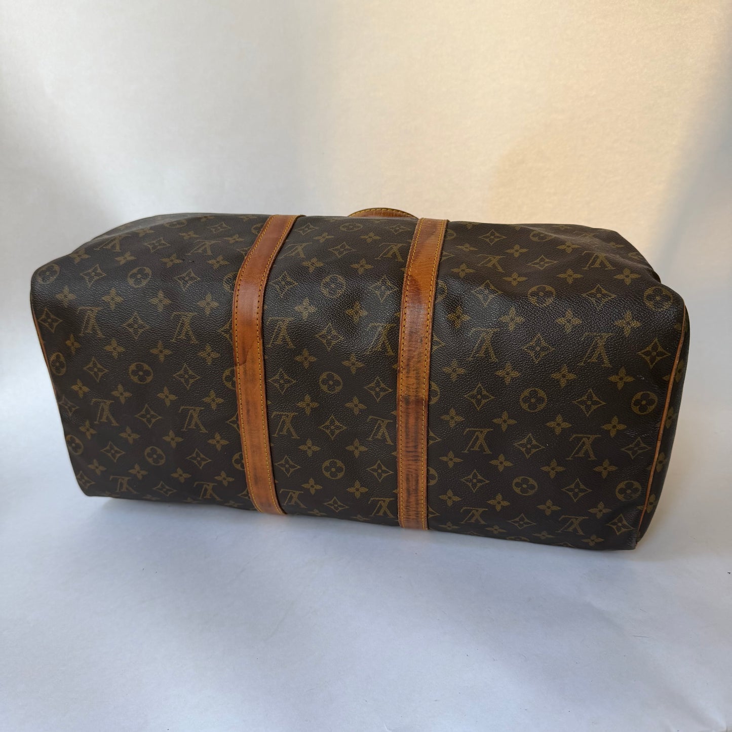Louis Vuitton Brown Monogram Canvas Keepall 50