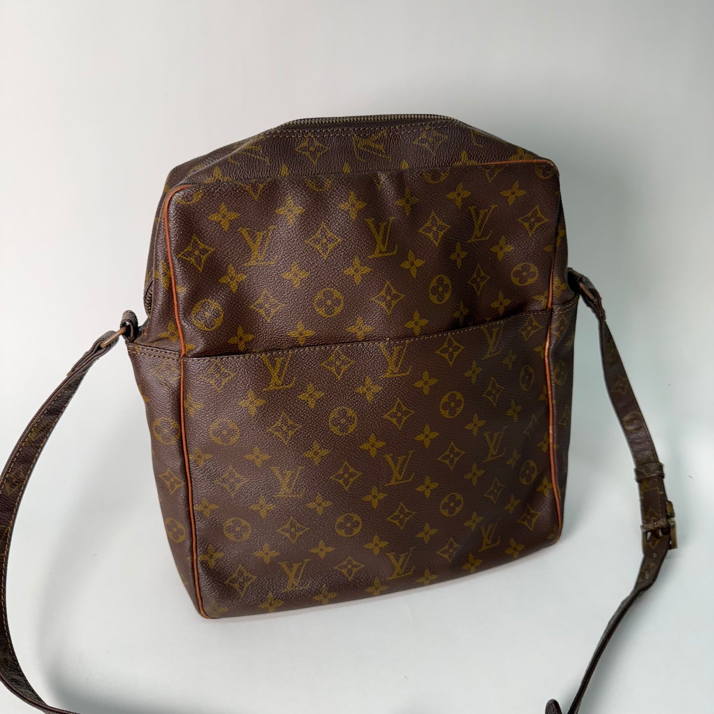 Louis Vuitton Brown Monogram Large Marceau Crossbody