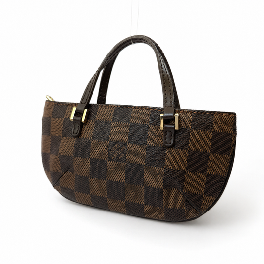 Louis Vuitton Brown Damier Ebene Manosque GM Mini Bag
