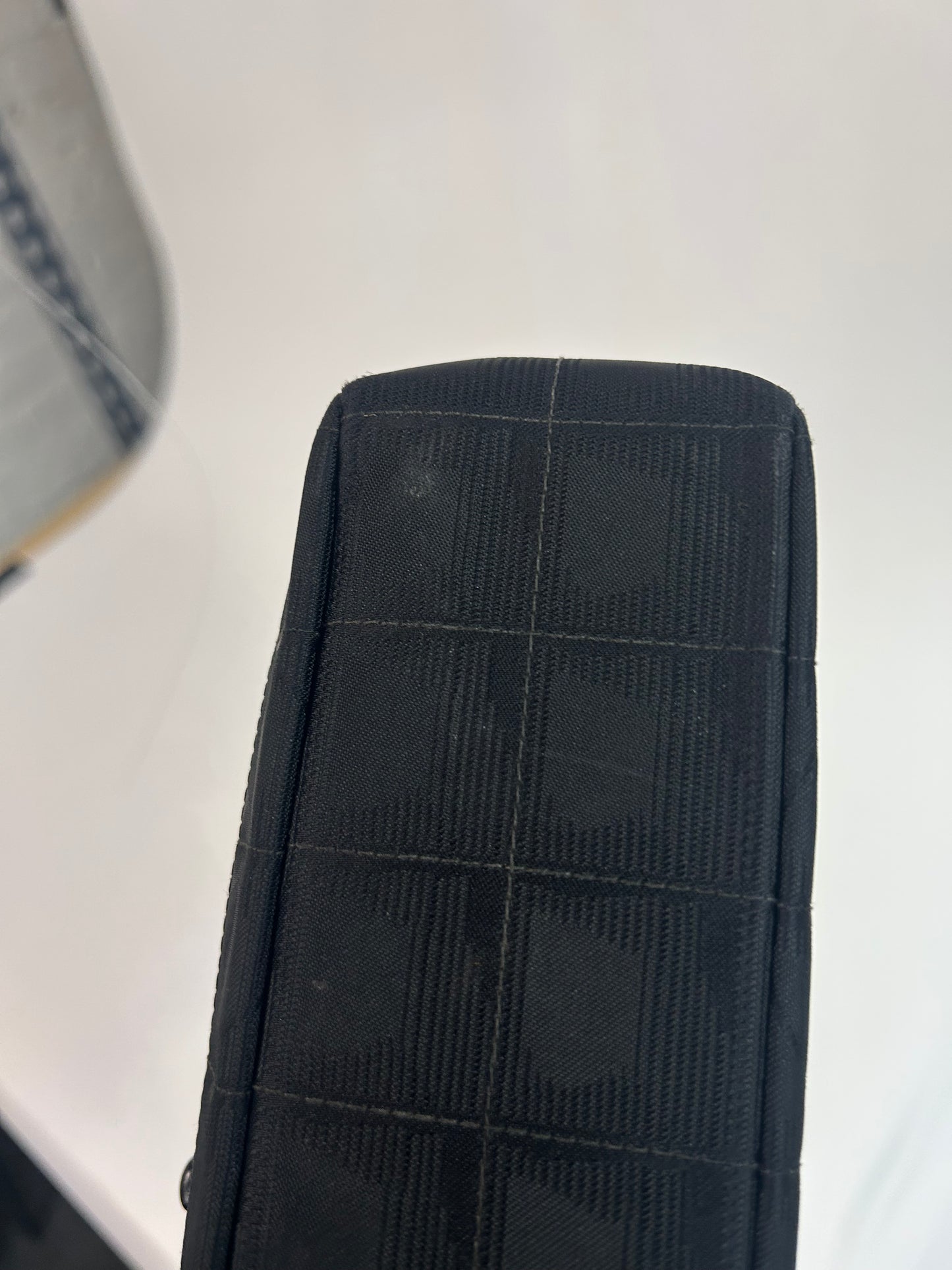 Chanel Black Travel Line Nylon Flap