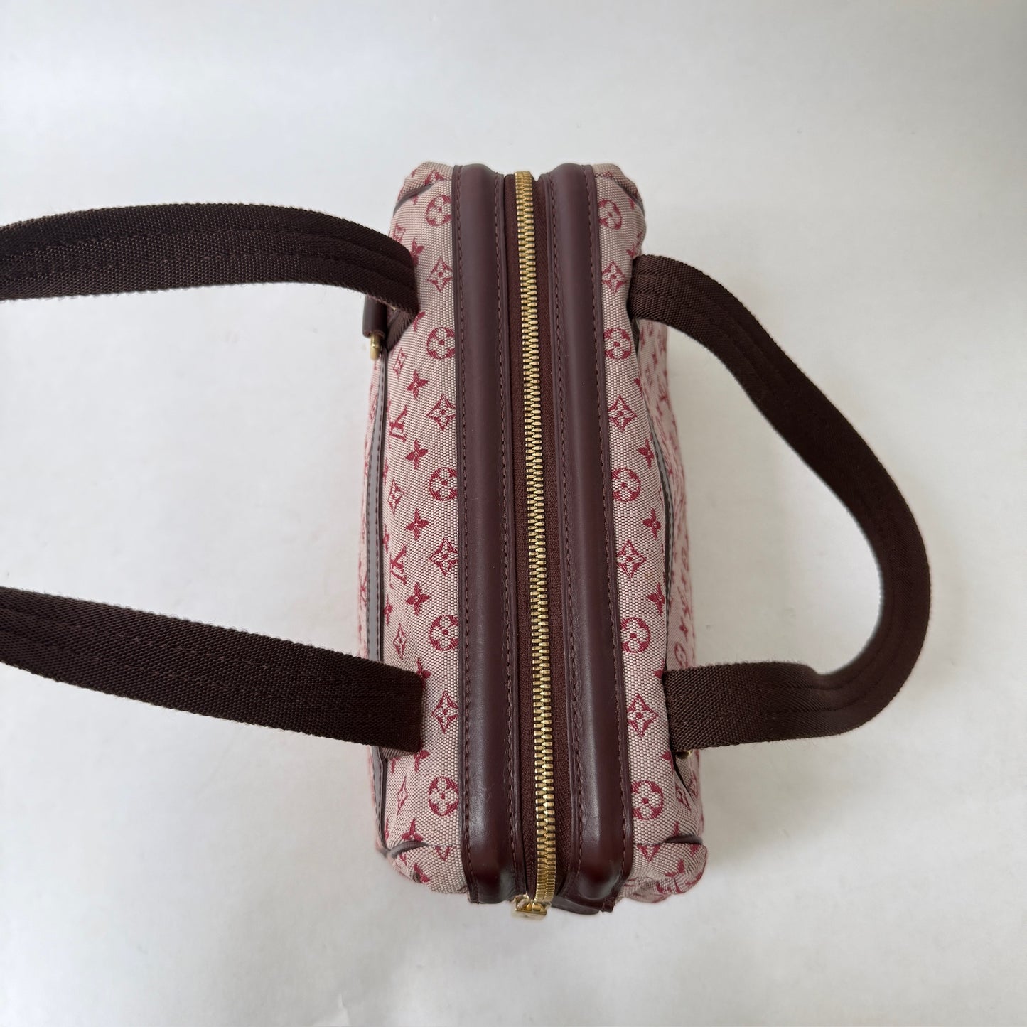 Louis Vuitton Red Monogram Minilin Josephine Bag