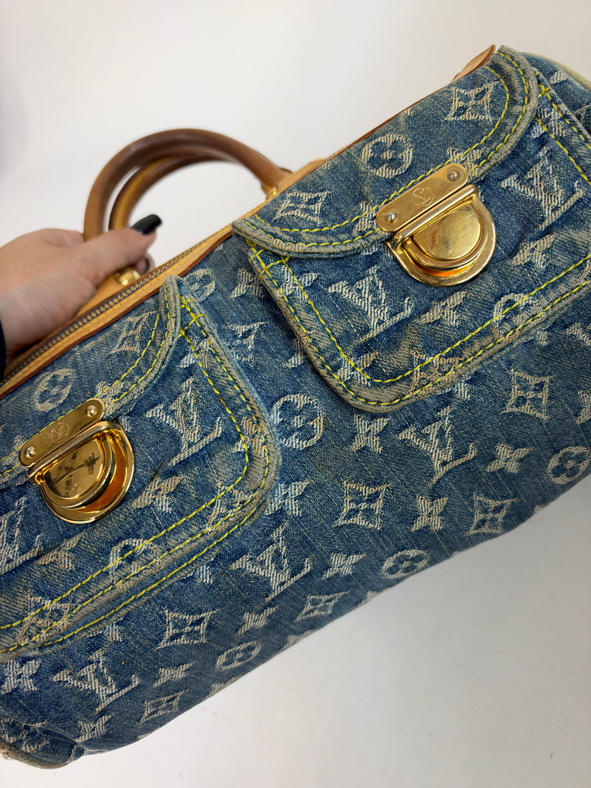 Louis Vuitton Denim Monogram Neo Speedy