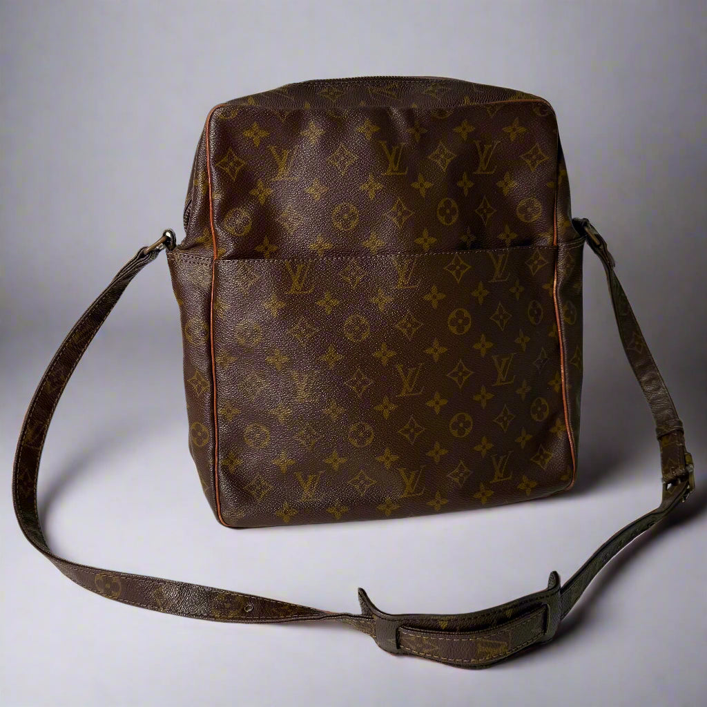 Louis Vuitton Brown Monogram Large Marceau Crossbody