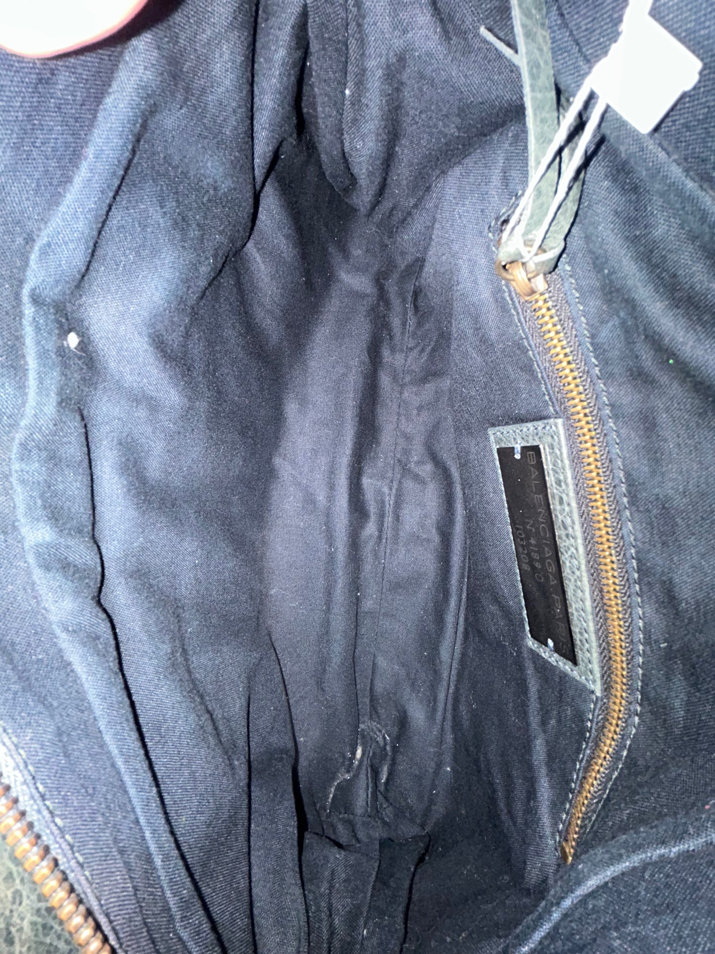 Balenciaga Washed Gray First City Bag
