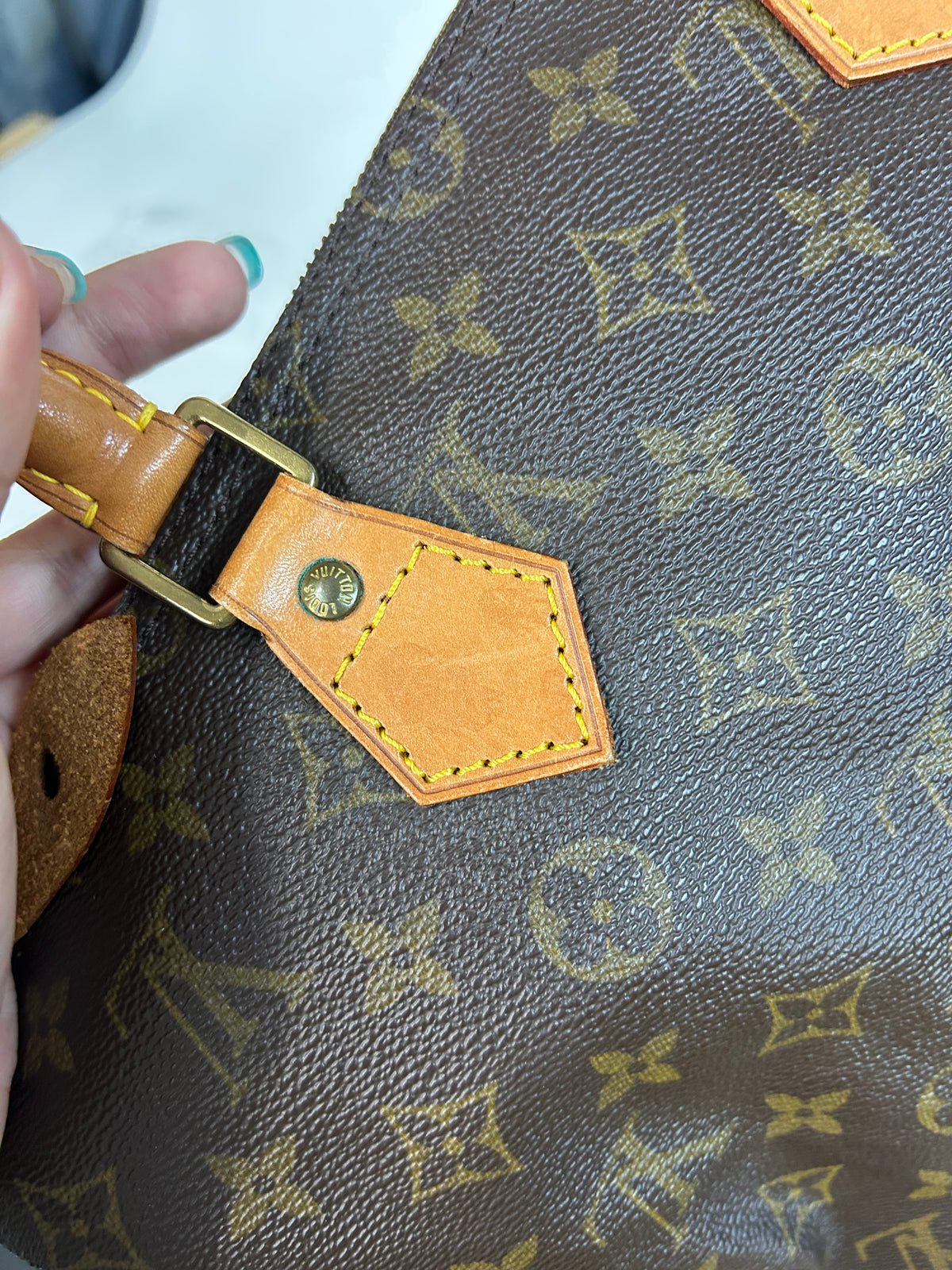 Louis Vuitton Brown Monogram Speedy 35