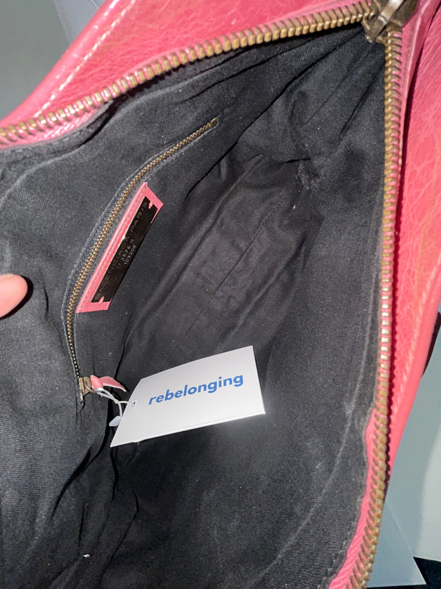 Balenciaga Small Pink First City Bag