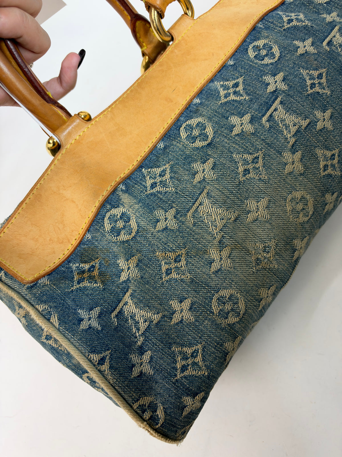 Louis Vuitton Denim Monogram Neo Speedy