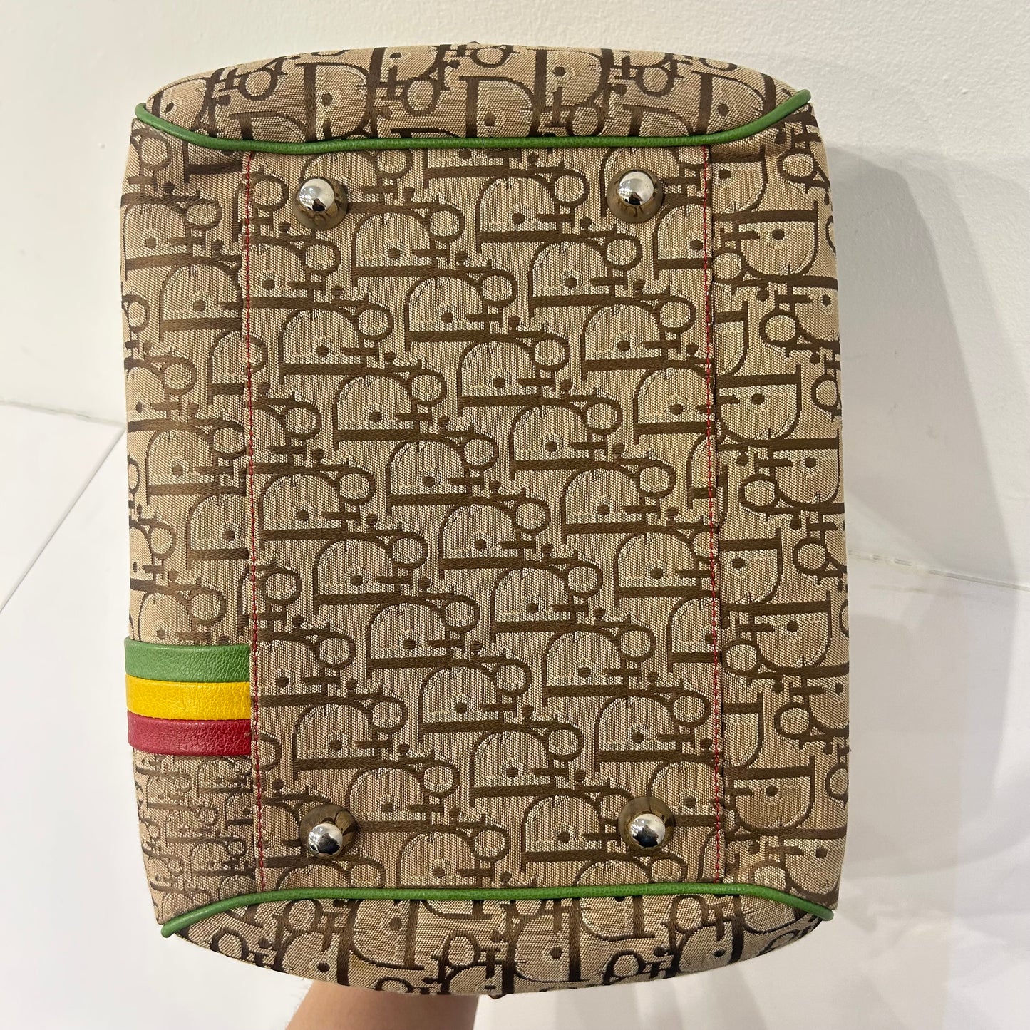 Christian Dior Rasta Bowler Bag