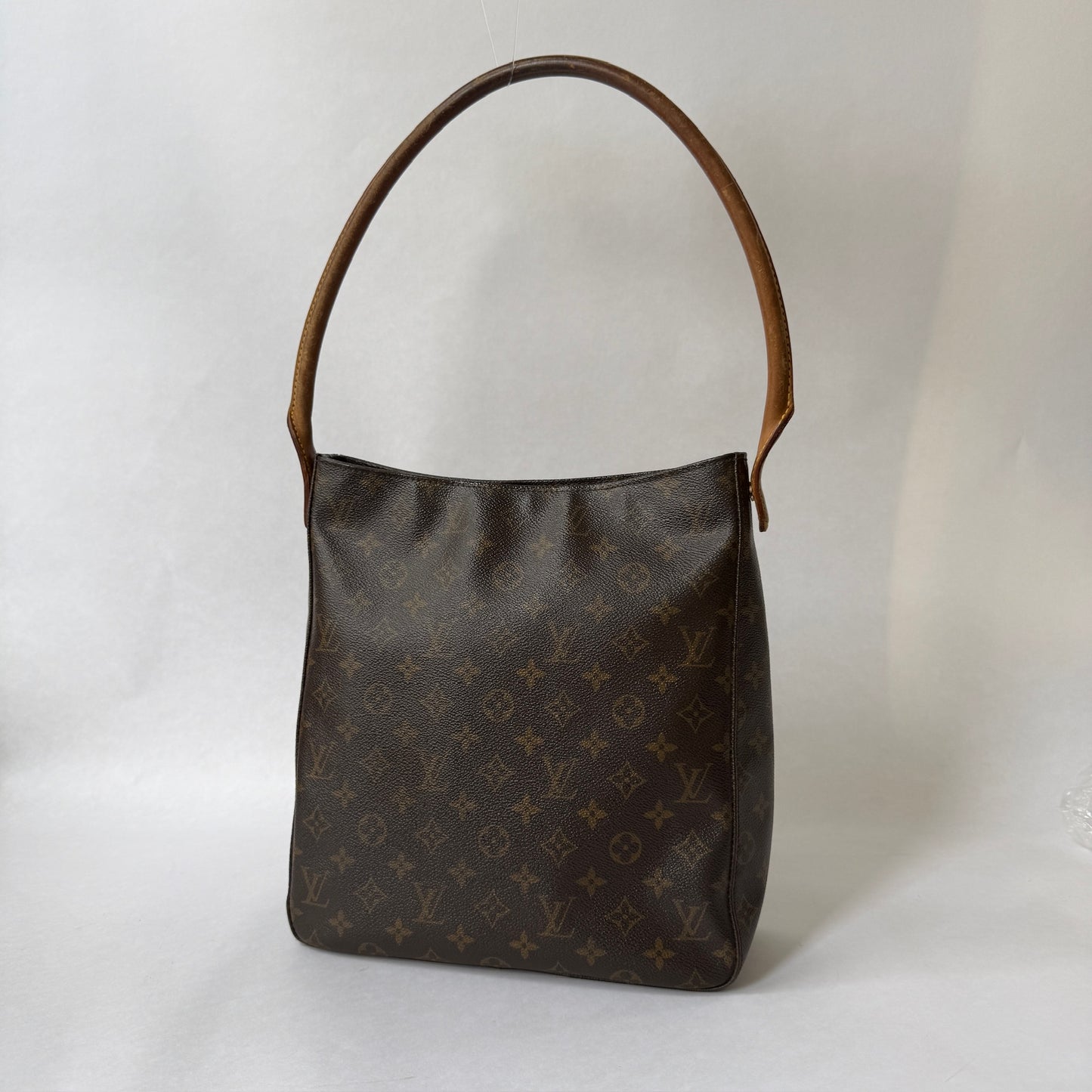 Louis Vuitton Brown Monogram Looping GM Shoulder Bag