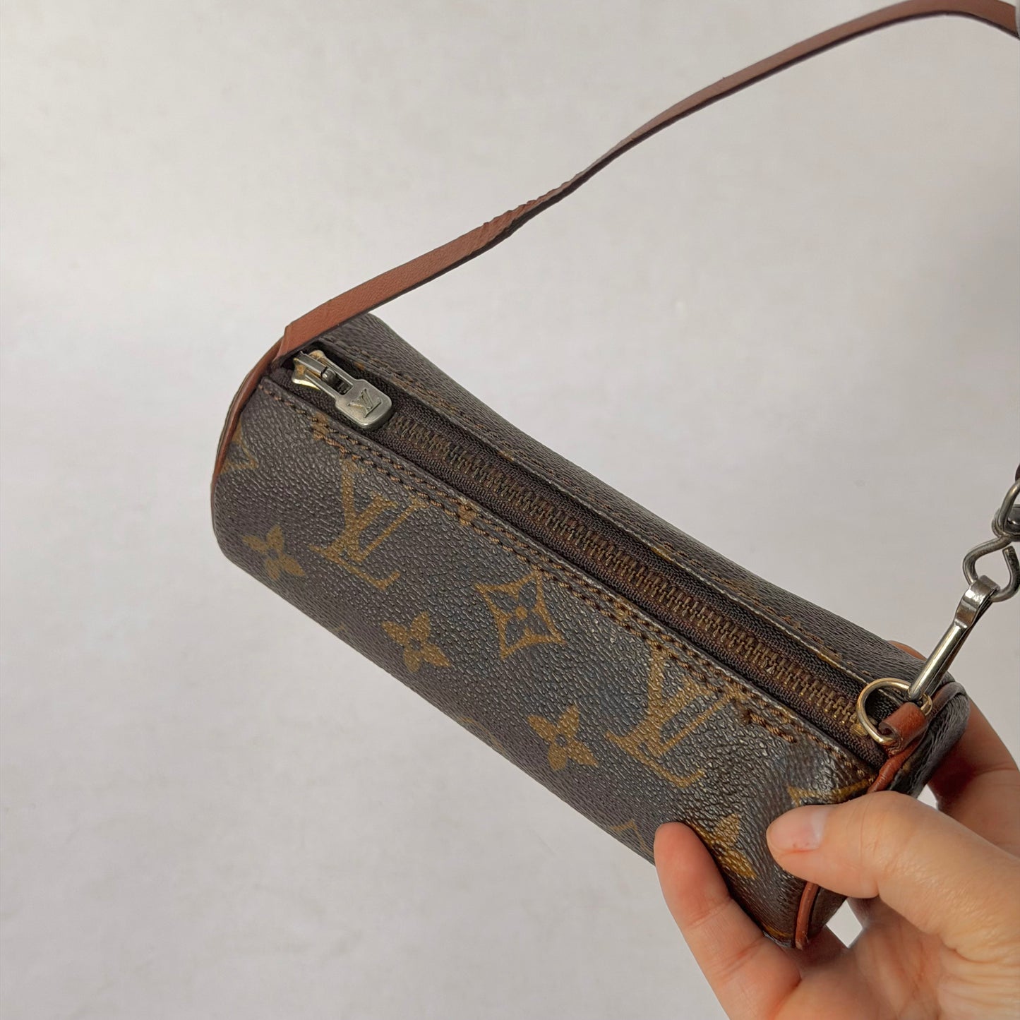 Louis Vuitton Brown Monogram Mini Papillon Pochette