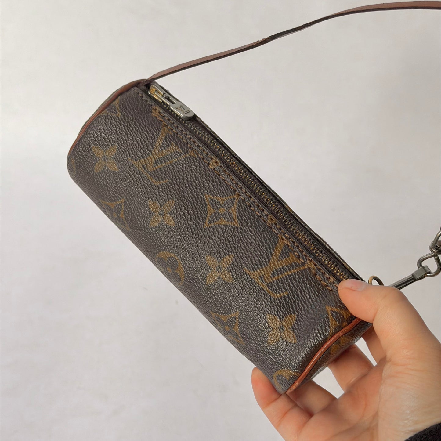 Louis Vuitton Brown Monogram Mini Papillon Pochette