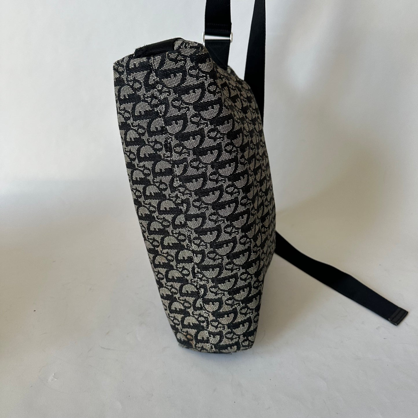 Christian Dior Black Trotter Crossbody Bag