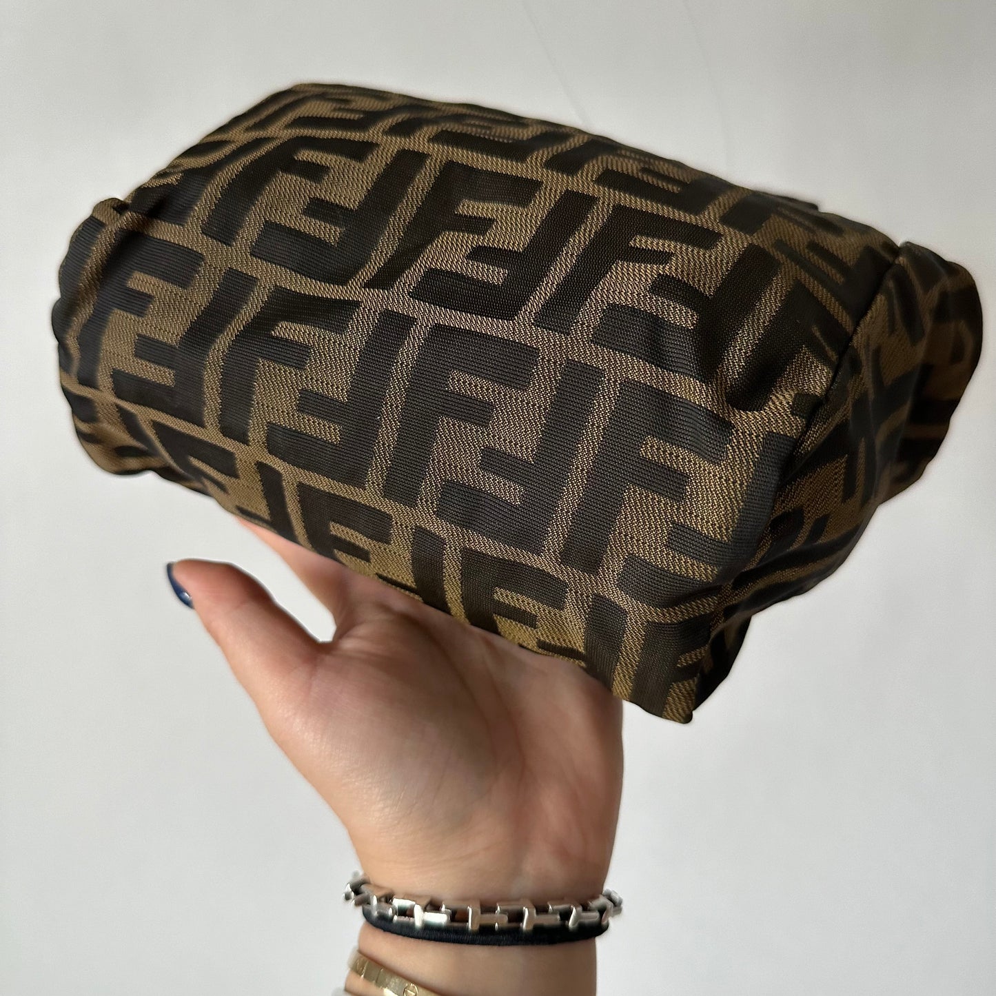 Fendi Brown Zucca Mini Bag