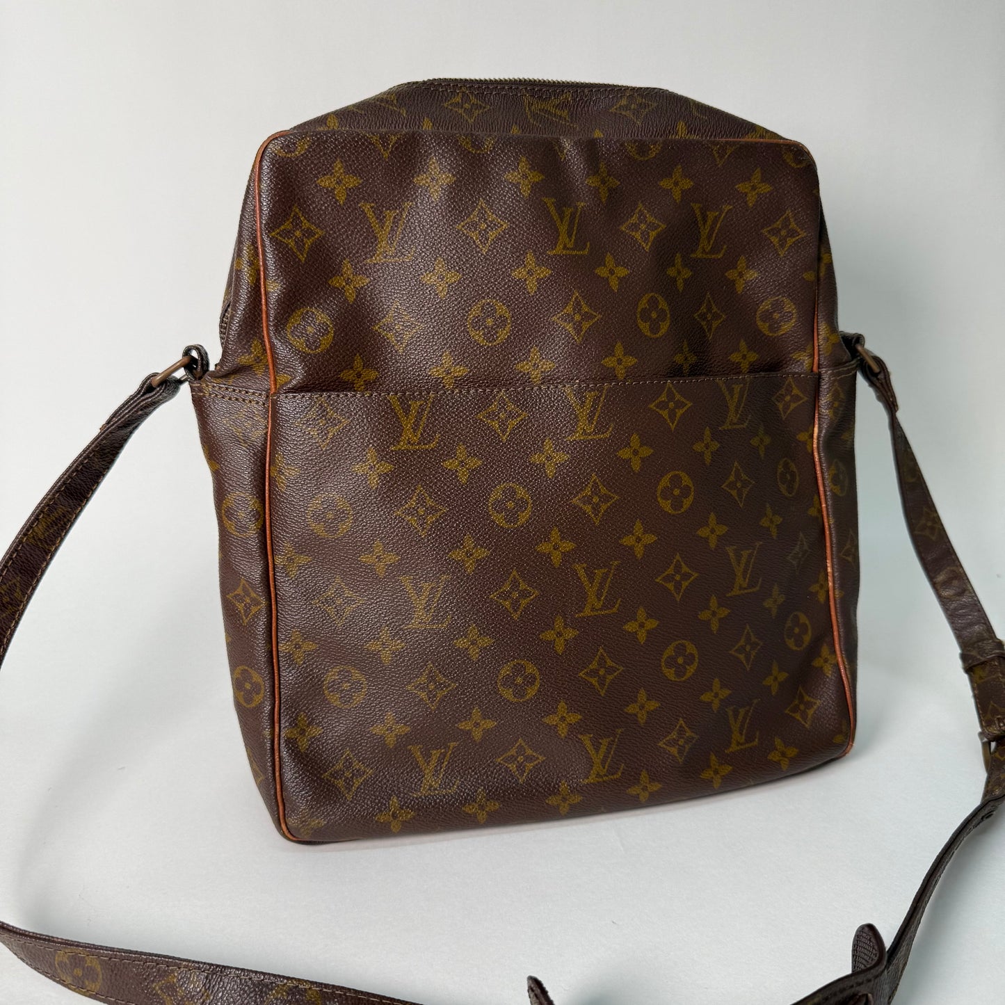 Louis Vuitton Brown Monogram Large Marceau Crossbody